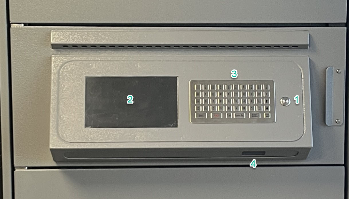 How to use the Locker Access Terminal (LAT)